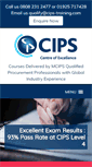 Mobile Screenshot of cips-training.com